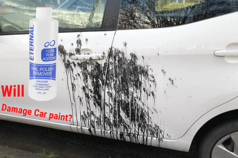 Will Acetone Damage Car paint