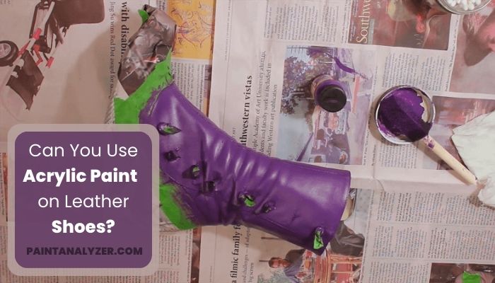 Use Acrylic Paint on Leather Shoes
