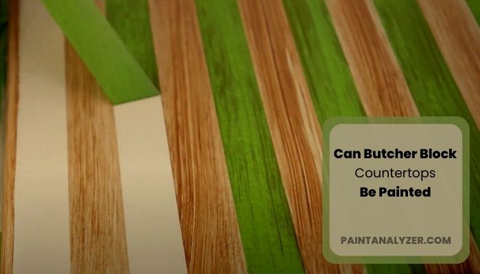 Can Butcher Block Countertops Be Painted