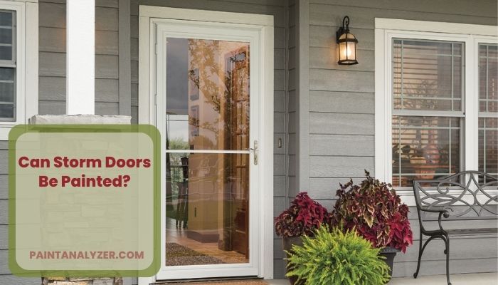 Can Storm Doors Be Painted