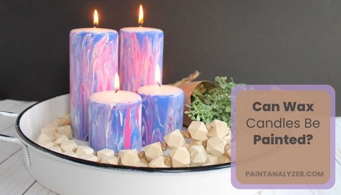 Can Wax Candles Be Painted