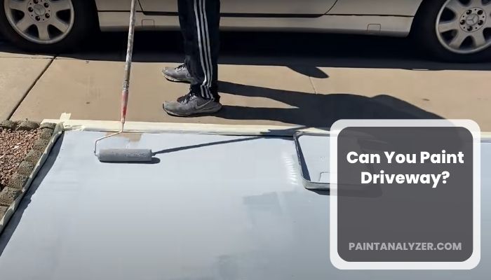 Can You Paint Driveway