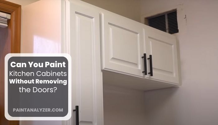 Can You Paint Kitchen Cabinets Without Removing the Doors