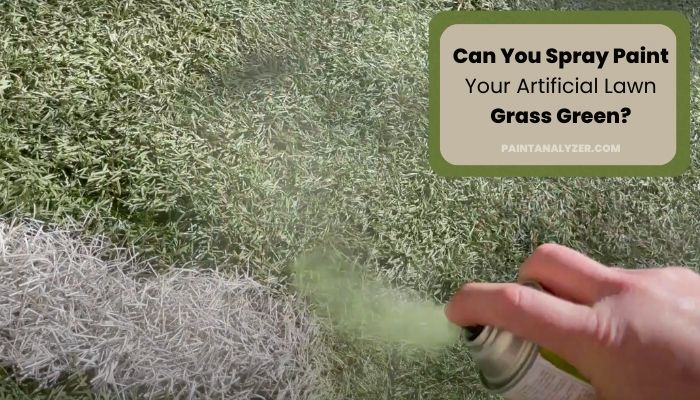 Can You Spray Paint Your Artificial Lawn Grass Green