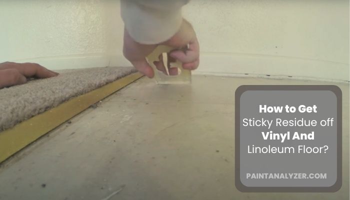 How to Get Sticky Residue off Vinyl And Linoleum Floor