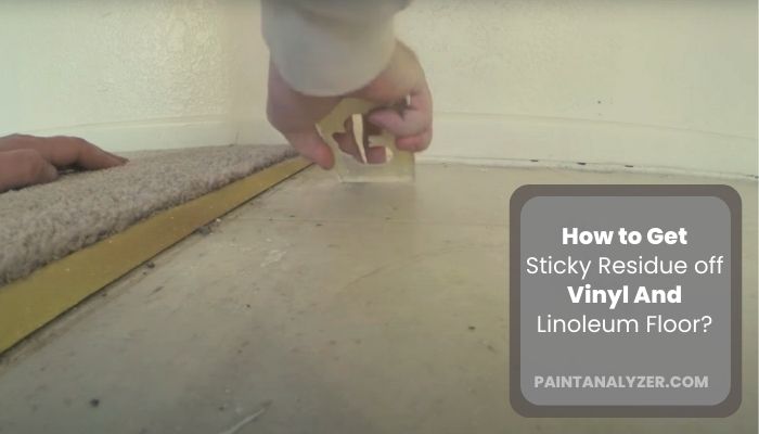 How To Get Sticky Residue Off Vinyl And Linoleum Floors 