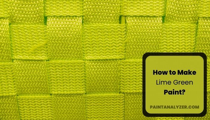 How to Make Lime Green Paint