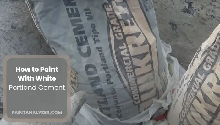 How to Paint With White Portland Cement
