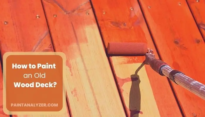 How to Paint an Old Wood Deck