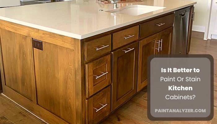 Is It Better to Paint Or Stain Kitchen Cabinets