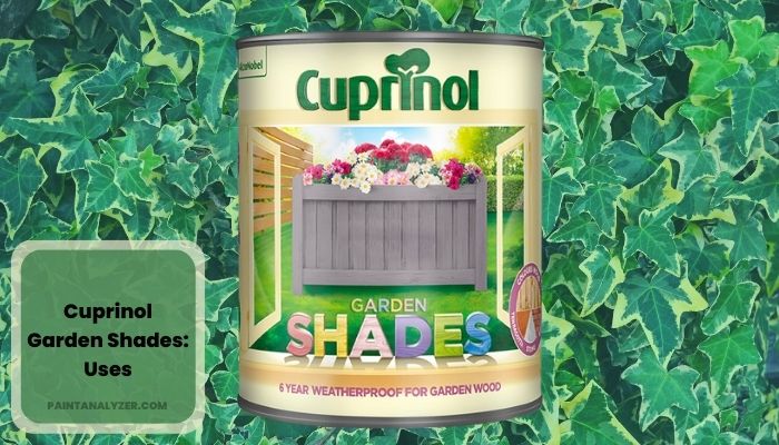 Cuprinol Garden Shades; Uses