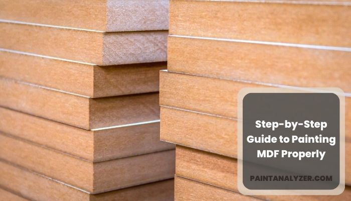 Step-by-Step Guide to Painting MDF Properly