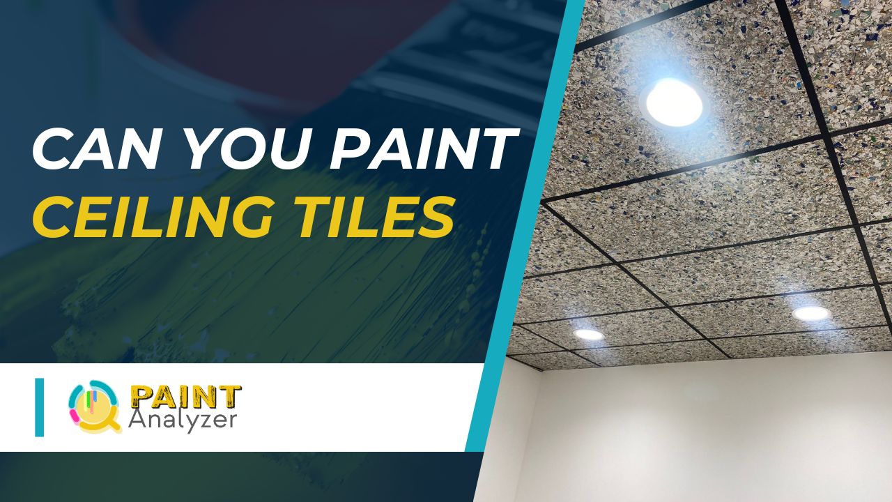 Can You Paint Ceiling Tiles