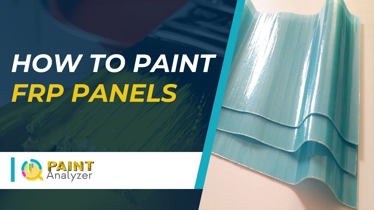 How to Paint FRP Panels